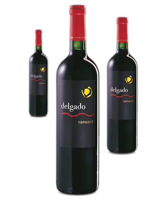 Wine label design for PLB Group Ltd, Delgado wine packaging design