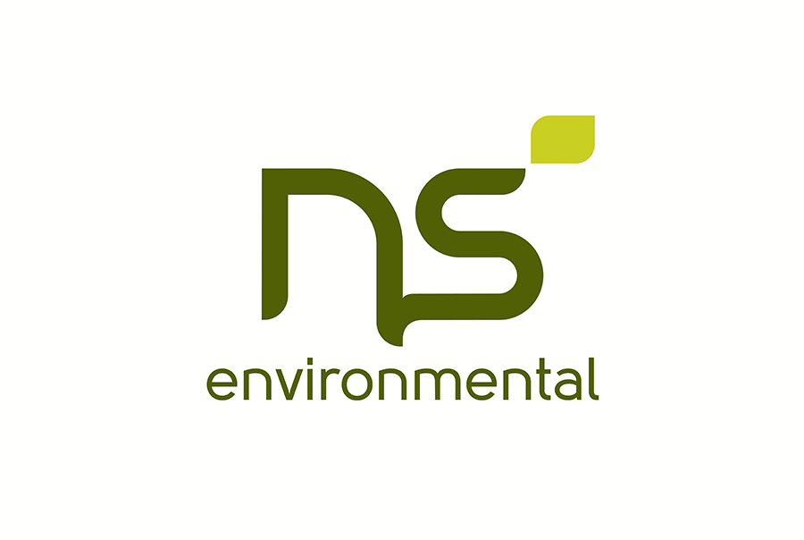 Name generation and logo design for N S Environmental, near Portsmouth, Hampshire. Soil and compost transportation specialist, and biomass energy production. 